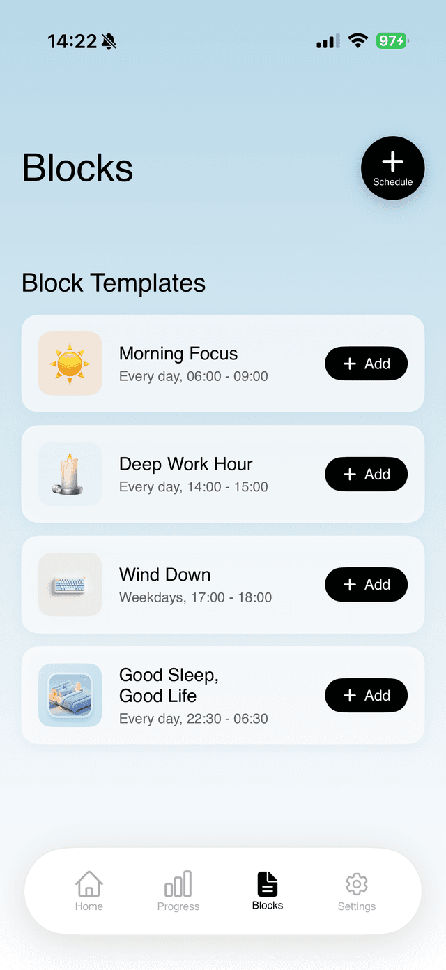 Flux Block Templates